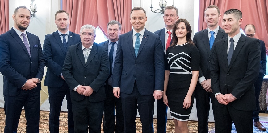 Polska Grupa Motoryzacyjna w Pałacu Prezydenckim