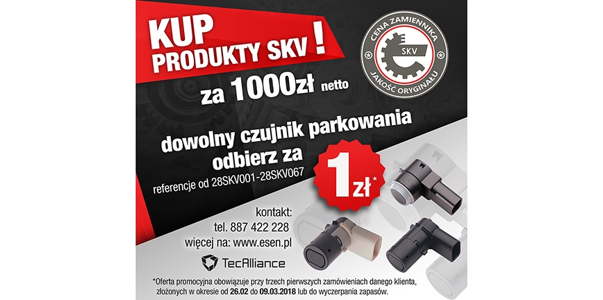 Promocja na produkty SKV!