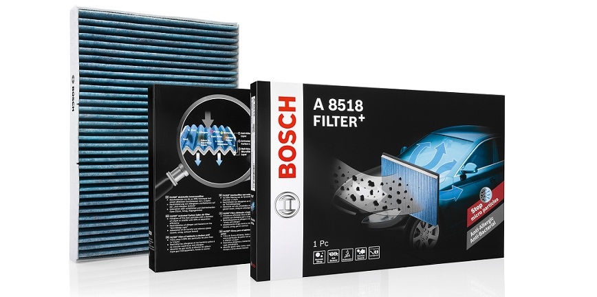 Nowe, antyalergiczne filtry kabinowe Bosch FILTER+
