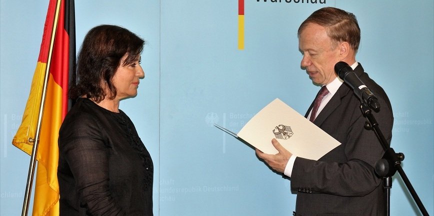 Krystyna Boczkowska, prezes Robert Bosch w Polsce, odznaczona Orderem Zasługi RFN