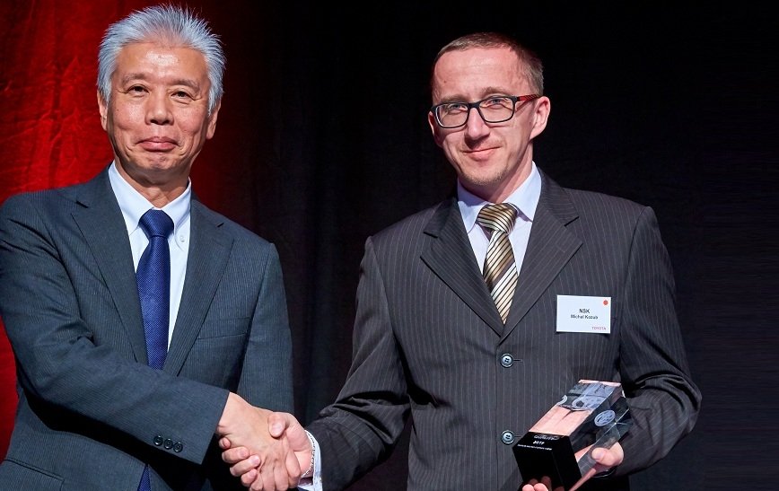 NSK Needle Bearing Poland nagrodzona przez Toyota Motor Europe