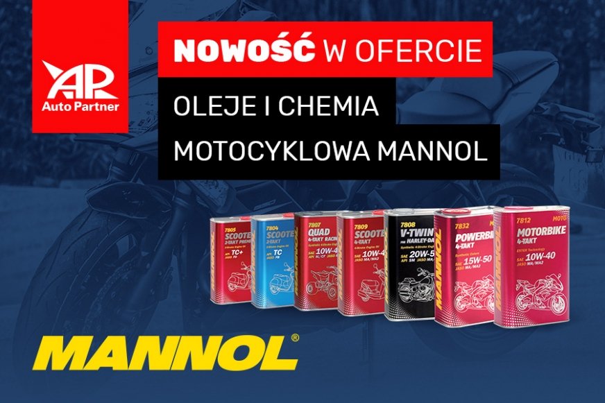 Nowość w ofercie motocyklowej Auto Partner – oleje Mannol