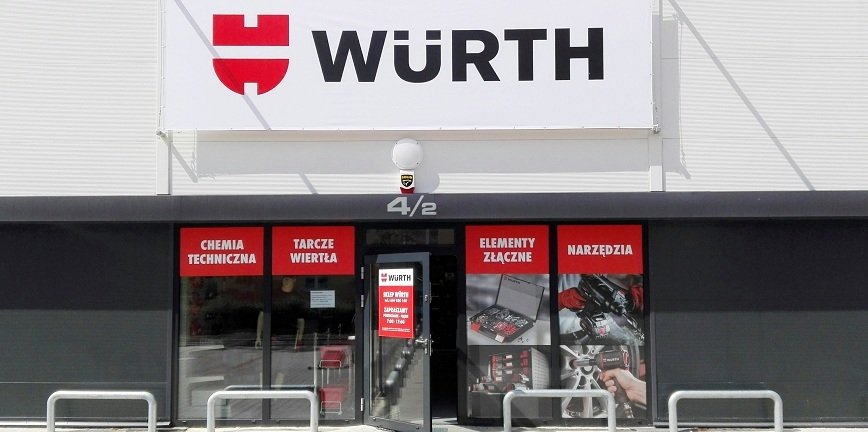 Würth Polska otwiera kolejne sklepy