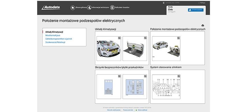 Nowości w aplikacji Autodata