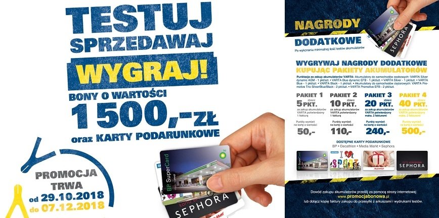 Varta: jesienno-zimowa edycja Promocji Bonowej