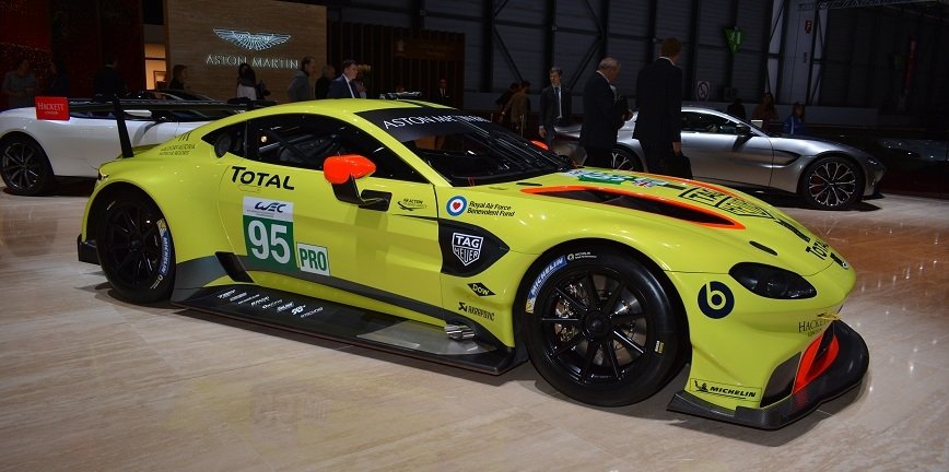 Oleje Total oficjalnie w autach Aston Martin