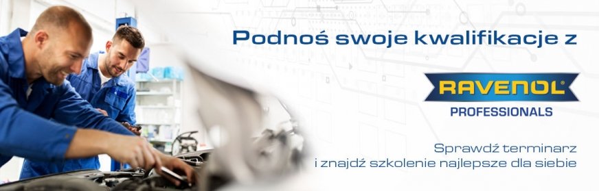 Terminarz szkoleń na stronie Ravenol Professionals