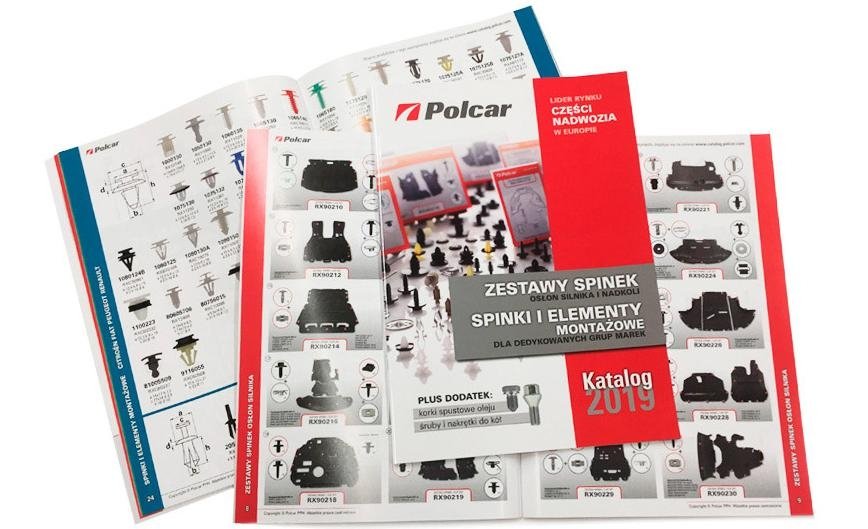 Katalog spinek i elementów montażowych Polcar