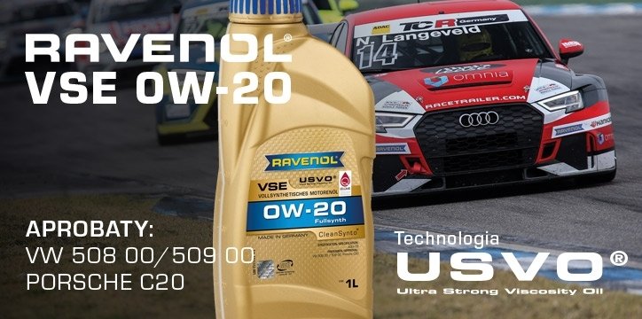 Olejowa nowość: RAVENOL VSE 0W-20