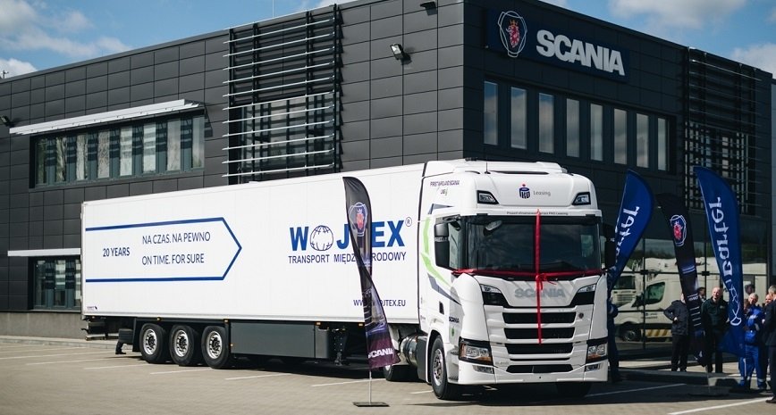 Pierwsza w Polsce Scania LNG do dalekich tras