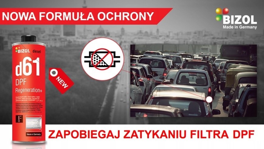 Dodatek, który zapobiega wczesnemu zatykaniu się filtra DPF