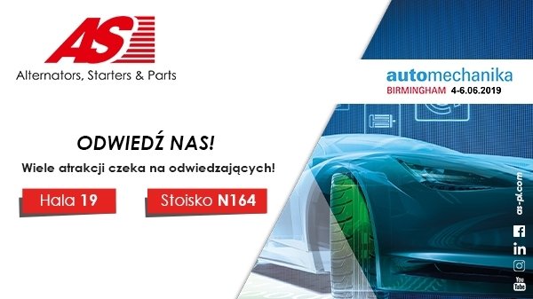 AS-PL na targach Automechanika Birmingham