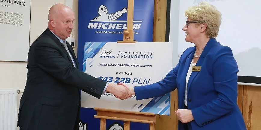 Michelin wspiera oddział noworodków w szpitalu w Olsztynie
