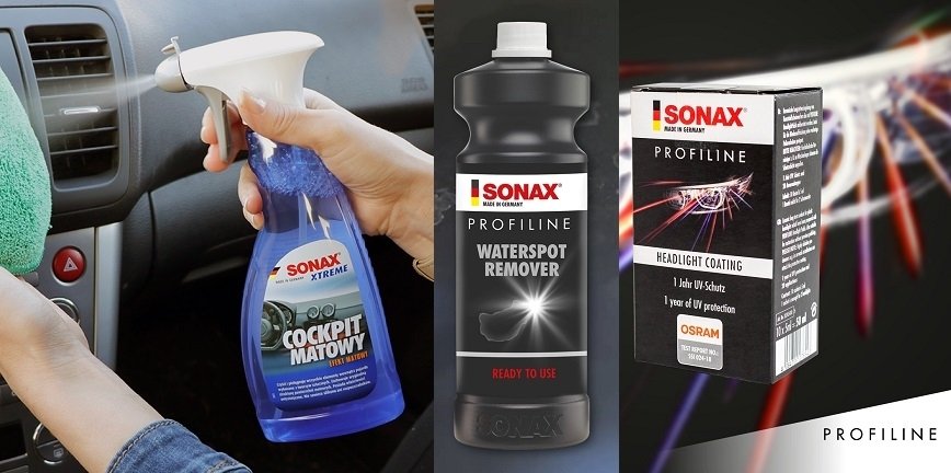 SONAX: przegląd nowości do detailingu i nie tylko