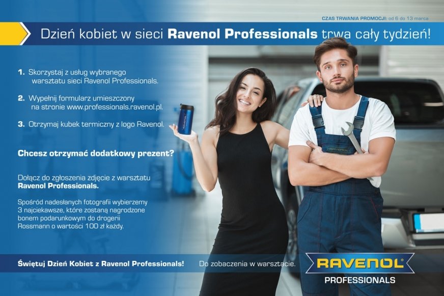 Dzień Kobiet w sieci Ravenol Professionals