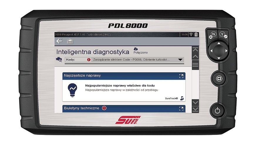 PDL 8000 z inteligentną diagnostyką – najlepszy ekspert dla twojego serwisu