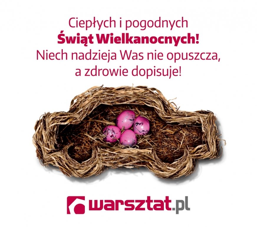 Wielkanoc - czas zadumy i odpoczynku. Nasze życzenia!