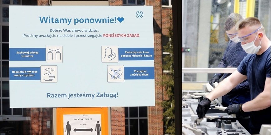 Odlewnia Volkswagen Poznań wznowiła produkcję komponentów