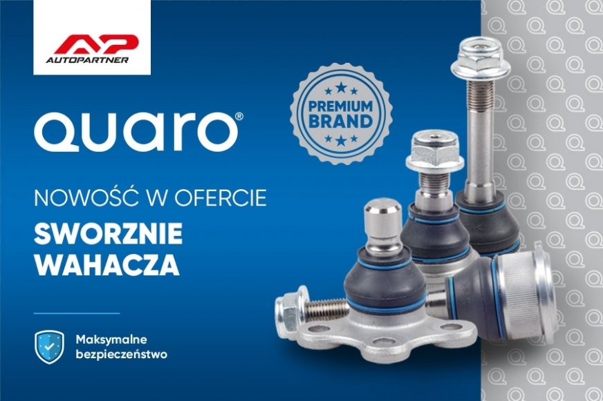 Nowość w ofercie Quaro – sworznie wahacza