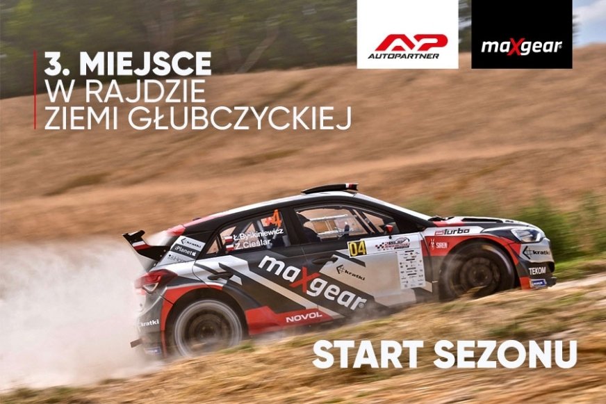 TVN TURBO RALLY TEAM na podium w Głubczycach