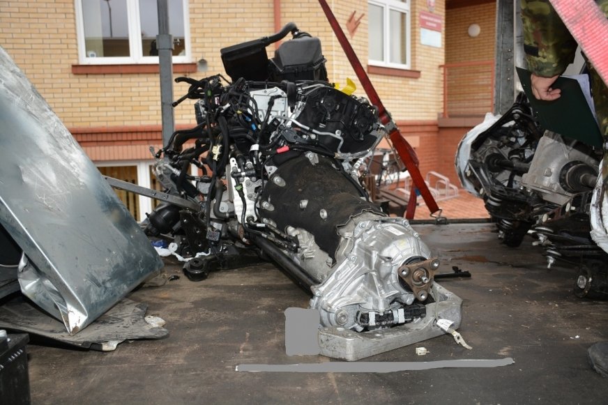 Kradzione silniki i części do BMW odzyskane przez Straż Graniczną