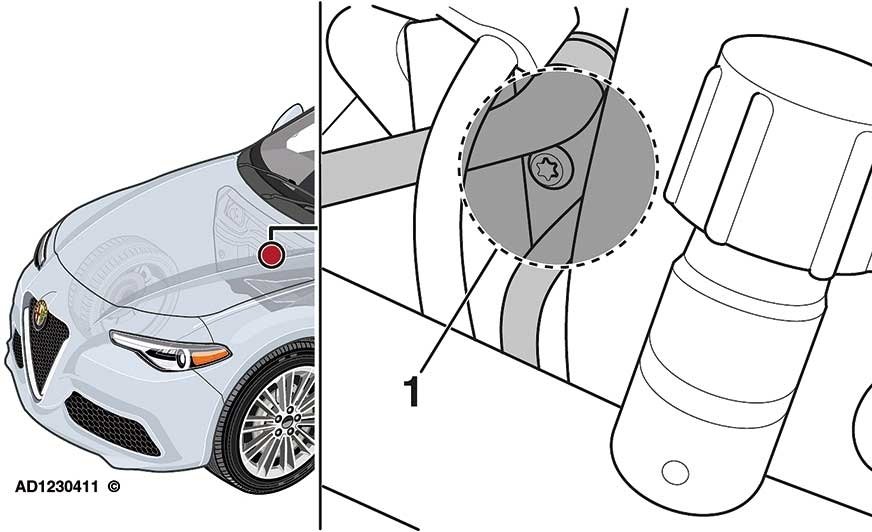 Alfa Romeo: wyciek płynu chłodzącego silnika z obszaru kolektora ssącego