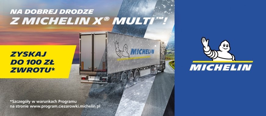 Nawet do 3600 zł zwrotu za zakup opon Michelin