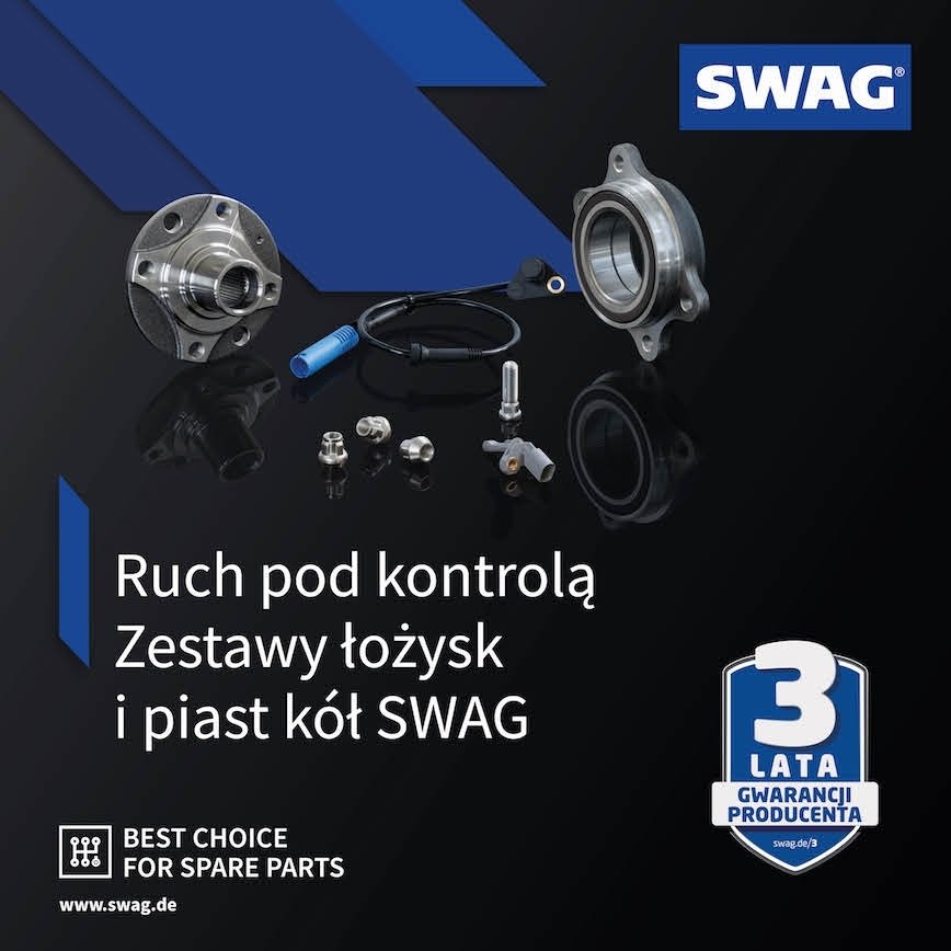 “Ruch pod kontrolą” - nowa kampania SWAG poświęcona zestawom łożysk i piast kół