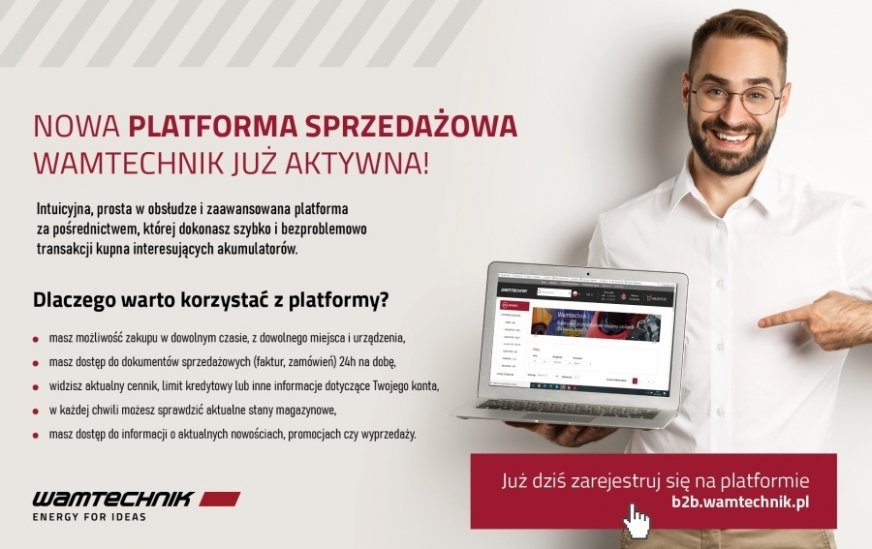 Wamtechnik uruchomił nową platformę sprzedażową