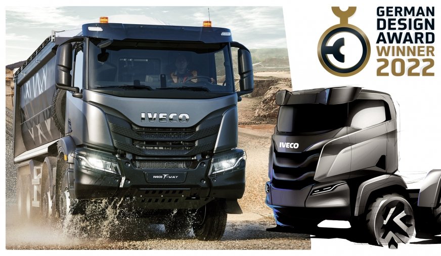 IVECO T‑WAY uhonorowany prestiżową niemiecką nagrodą za wzornictwo