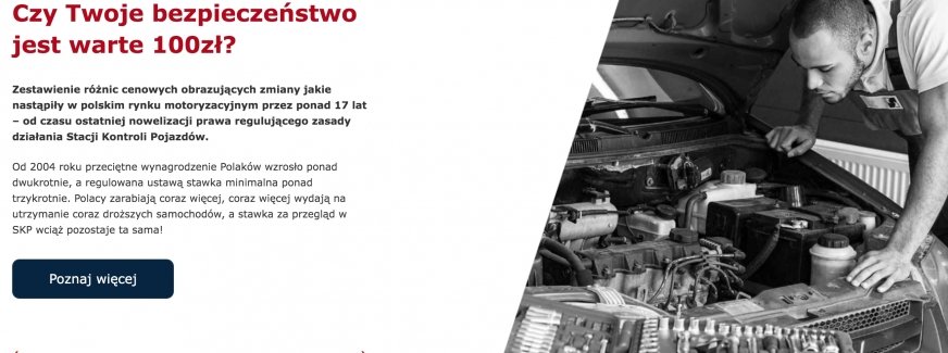 Ceny rosną, stawka za badanie techniczne NIE. Już od 2004 roku. Kolejna odsłona protestu