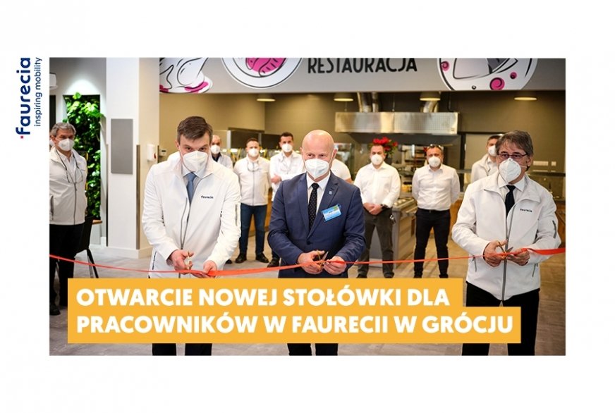 Faurecia inwestuje w rozbudowę i modernizację zakładu w Grójcu 