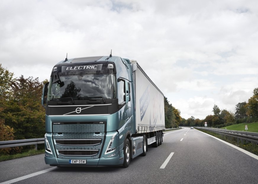 Volvo FH Electric przetestowane na trasie Green Truck