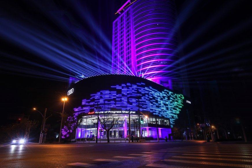 Największy na świecie salon Audi otwarto w Szanghaju