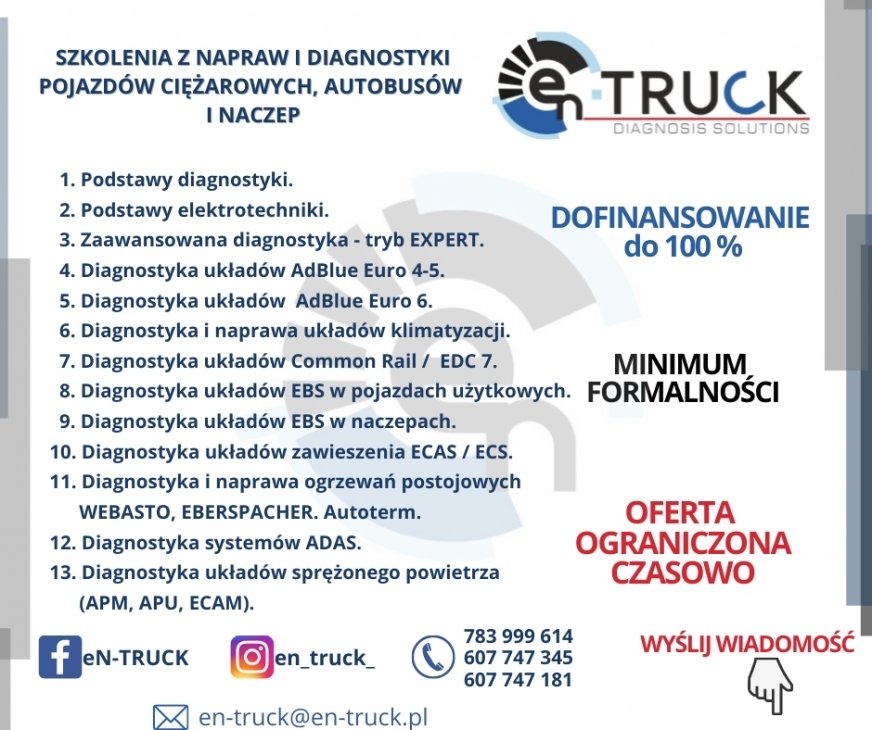 eN-Truck zaprasza na szkolenia