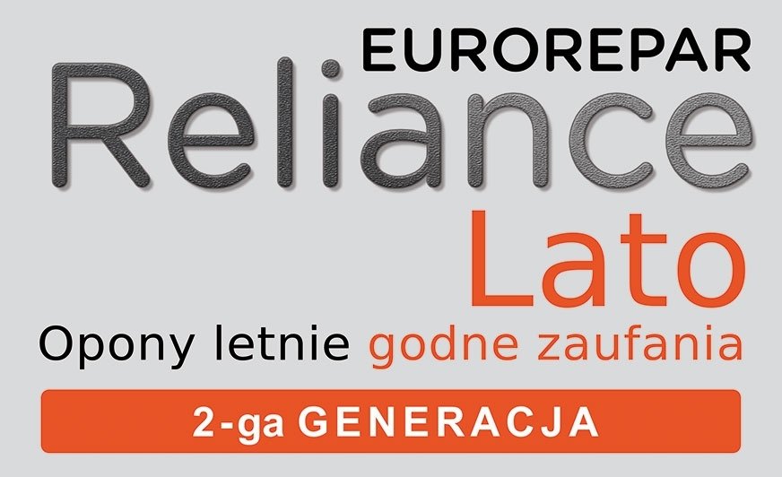 Druga generacja opon letnich EUROREPAR Reliance