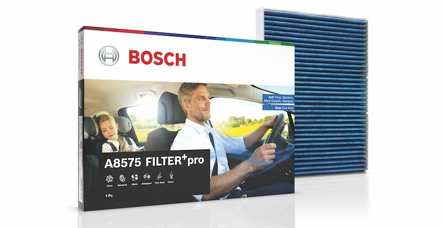 Filtry kabinowe Bosch FILTER+. Antyalergiczne i antybakteryjne