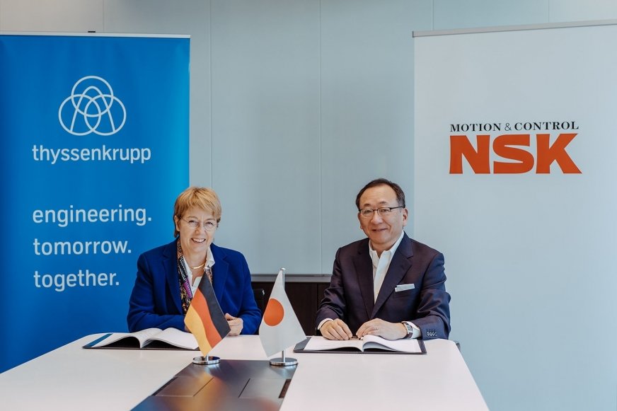 Firmy NSK i thyssenkrupp podpisały umowę 