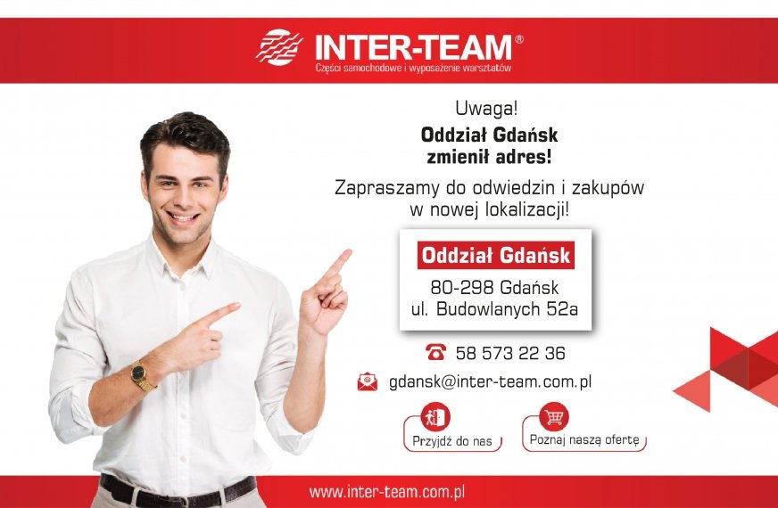 INTER-TEAM pod nowym adresem w Gdańsku