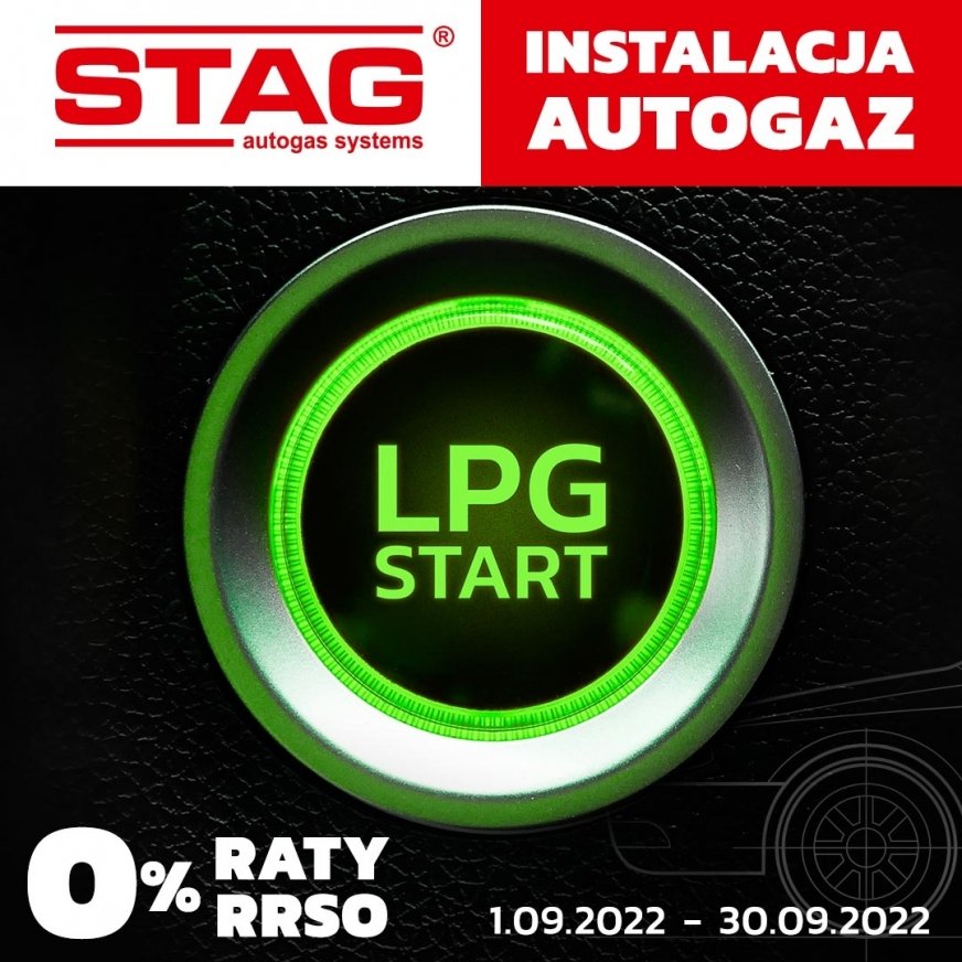 Instalacja STAG w promocji do końca września