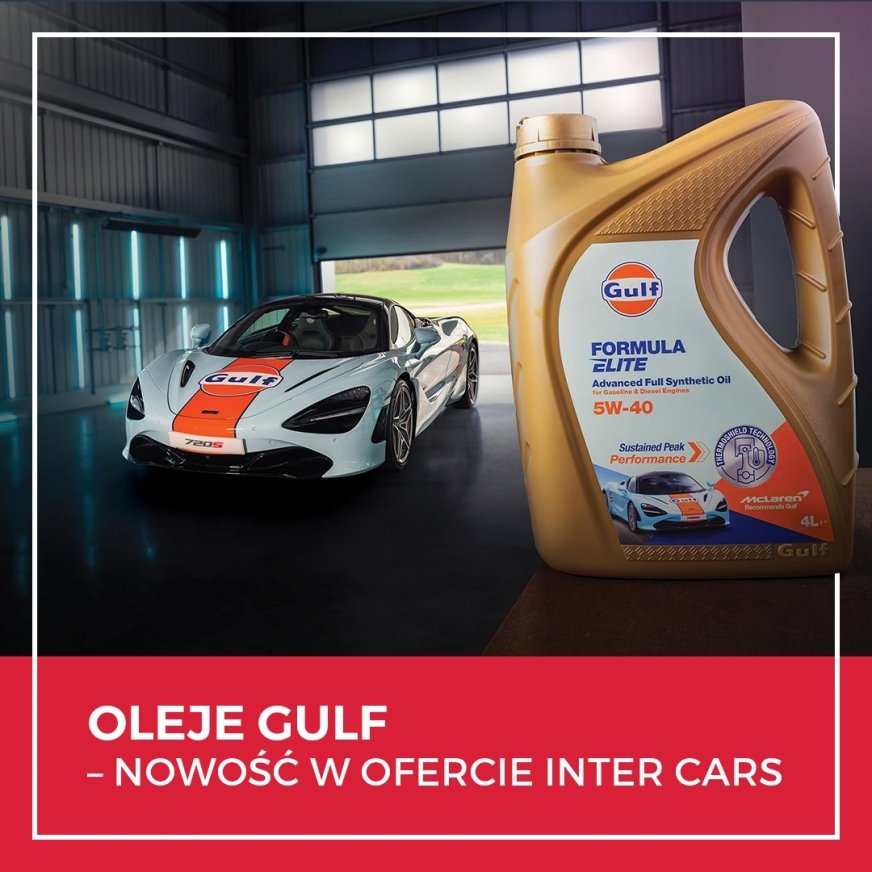 Oleje Gulf – nowość w ofercie Inter Cars
