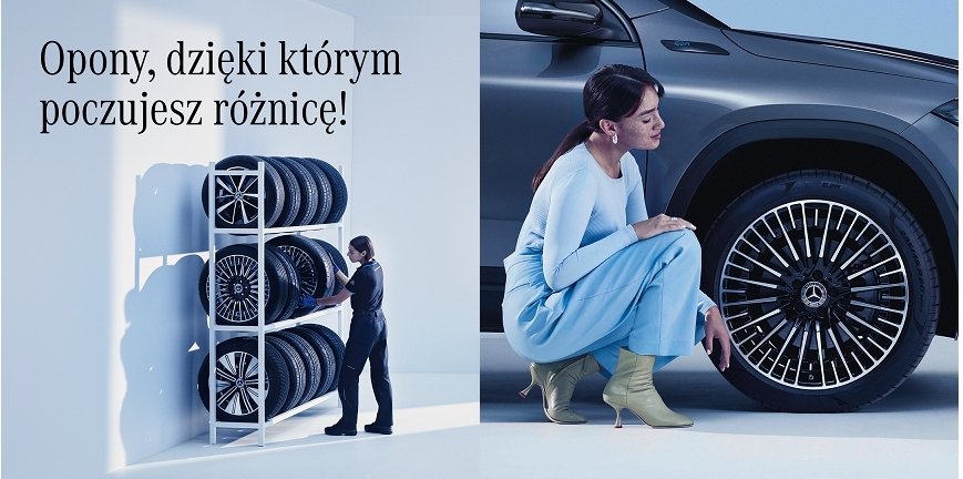 Postaw na koła Mercedes‑Benz i opony Mercedes Original