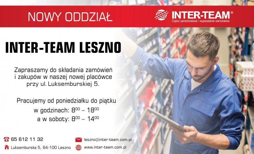 Nowy oddział INTER-TEAM w Lesznie