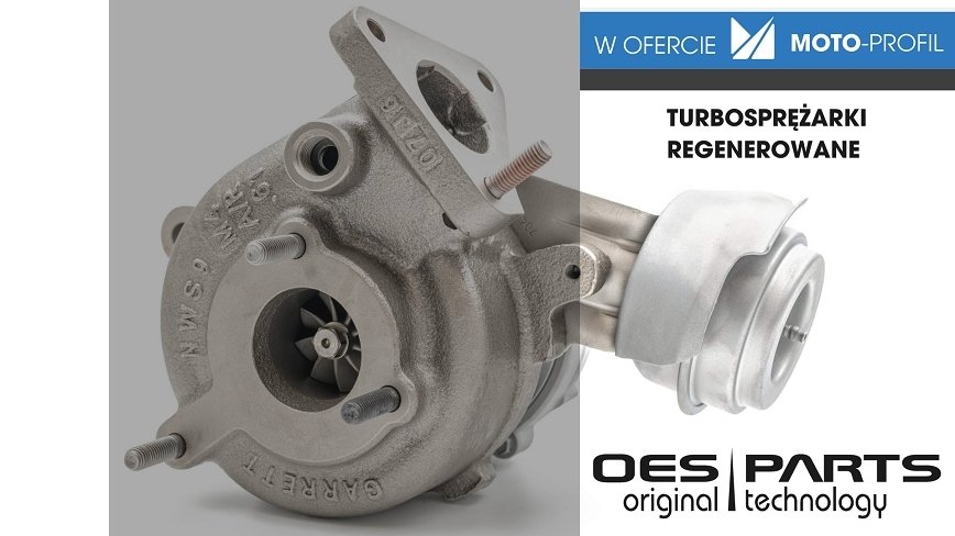 Odkryj nową moc z turbosprężarkami regenerowanymi OES-PARTS, dostępnymi w Moto-Profil!