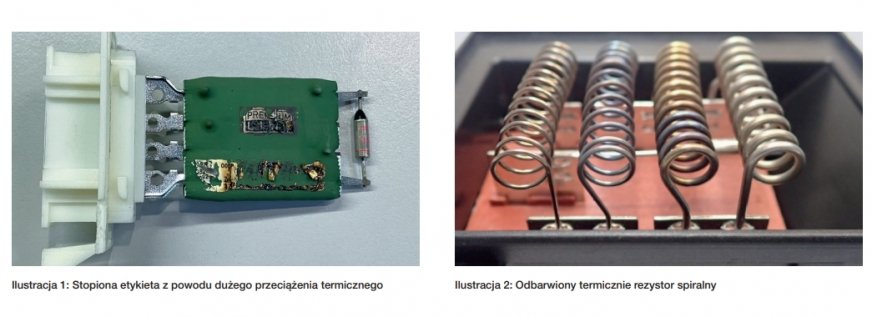 Przyczyny uszkodzeń rezystora dmuchawy 