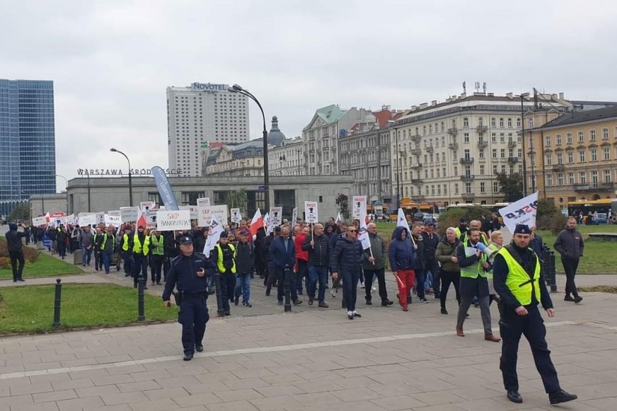 Protest dwa tygodnie przed wyborami! Właściciele SKP walczą o stawki