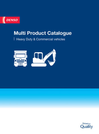 Katalog części Denso do pojazdów ciężarowych, rolniczych i maszyn przemysłowych