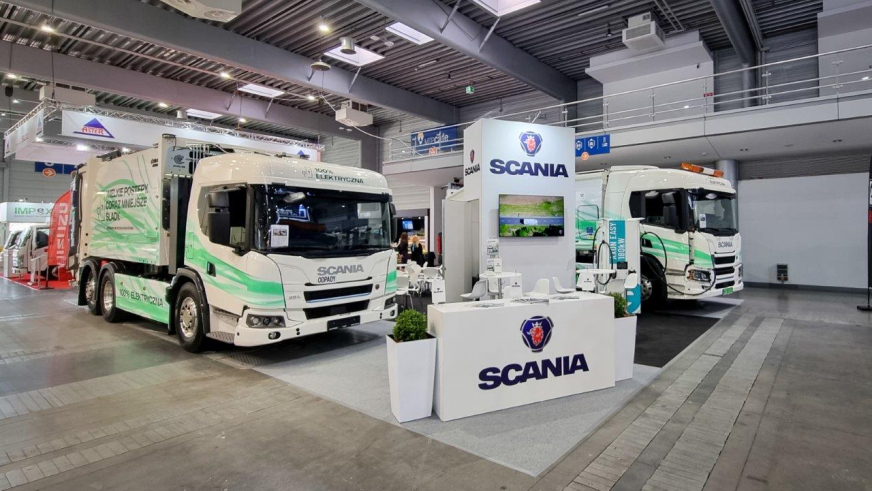 Elektryczne rozwiązania transportowe Scania na Poleco