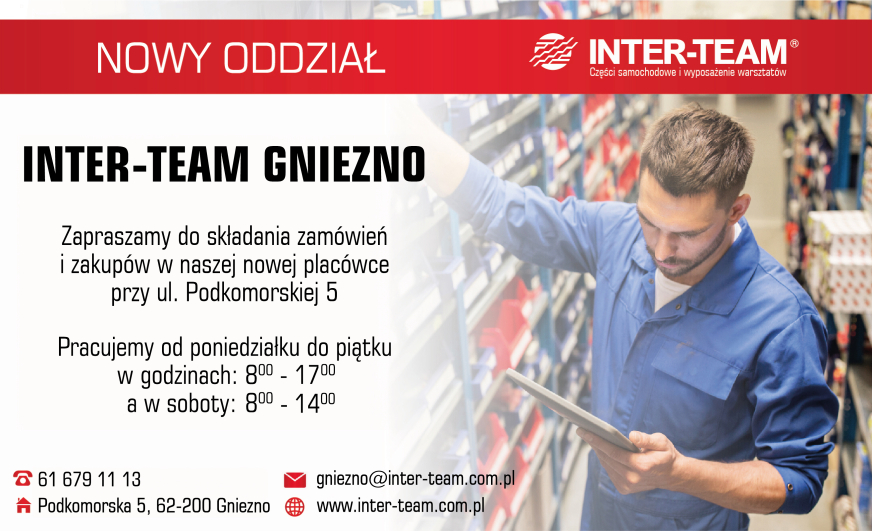 Nowy oddział INTER-TEAM w Gnieźnie