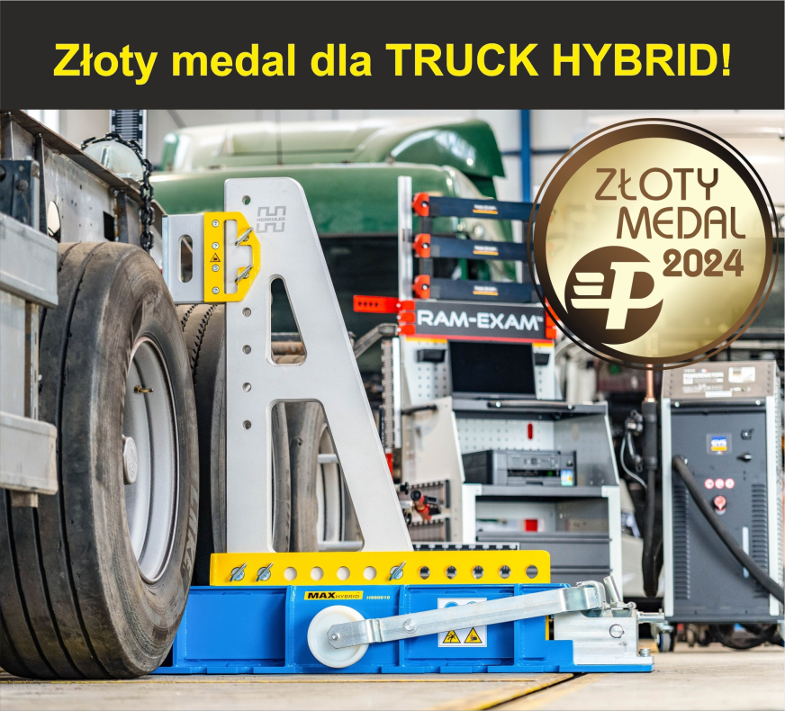 Herkules Truck Hybrid - nagroda dla systemu kontroli napraw ram i kabin